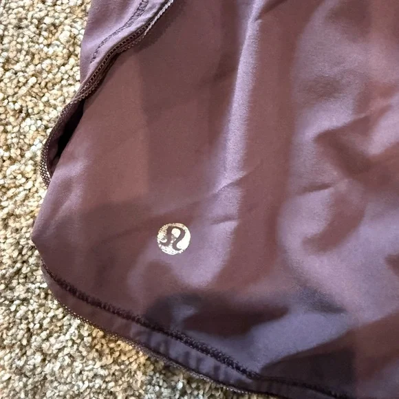 lululemon Seek the Heat Purple Shorts - Picture 4 of 7